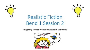 Preview of Realistic Fiction Grade 4 Lucy Calkins Writing Unit