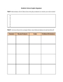 Realistic Fiction Writing Graphic Organizer and Scavenger Hunt