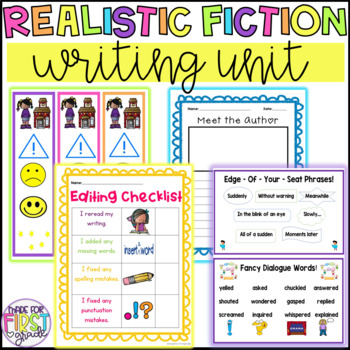Preview of Realistic Fiction Writing: Writer's Workshop: From Scenes to Series