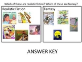 Realistic Fiction or Fantasy?