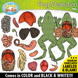 Realistic Frog Dissection Clipart Set {Zip-A-Dee-Doo-Dah Designs}