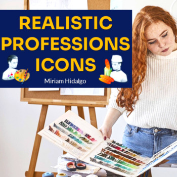 Preview of Realistic Professions Icons (Íconos Realistas de Profesiones)