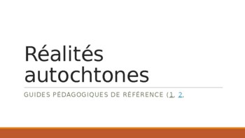 Preview of Réalités autochtones