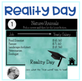 Reality Day: A Taste of the Real World Career Activity