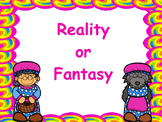 Reality and Fantasy: PowerPoint and Worksheets