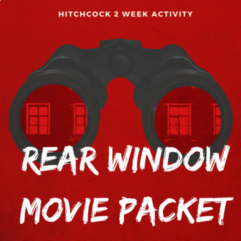 Preview of Rear Window Classroom Packet