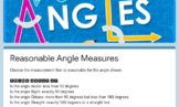 Reasonable Angle Measurement Google Form