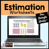 Reasonable Magnitude Estimation Worksheets [for Google Slides™]