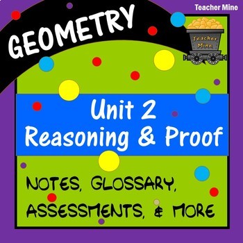Preview of Reasoning & Proof: Using Logic (Geometry - Unit 2)
