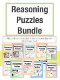 Reasoning Puzzles Complete Bundle: 3 FREE Sets!