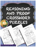 Reasoning and Proof (Logic) Vocabulary Crossword Puzzles {