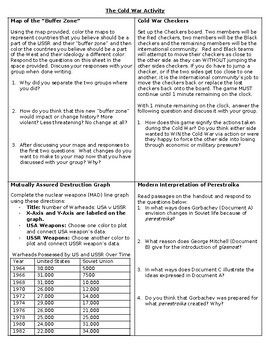 Preview of Reasons for the Cold War Review Activity