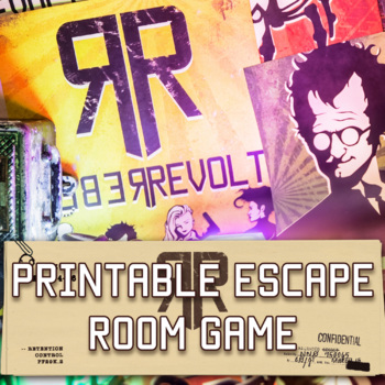 Preview of Rebel Revolt | Escape Room Kit