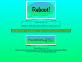 Reboot - a multi syllable game with root words and affixes