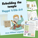 Rebuilding the Temple - Haggai 2 - Kidmin Lesson & Bible Crafts