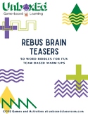Rebus Brain Teasers, Word Riddles for Cooperative Team-bas