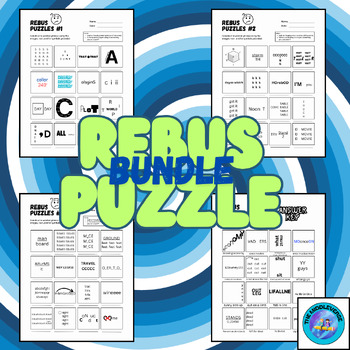 Preview of Rebus Puzzle Bundle