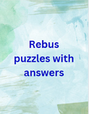 Rebus Puzzles/Word Brain Teasers