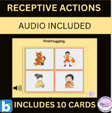 Receptive Action words with - ing - Boom Cards*