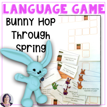 Preview of Receptive Expressive Bunny Themed Language Game for Speech Therapy