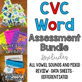 Receptive & Expressive CVC Word Assessment Bundle