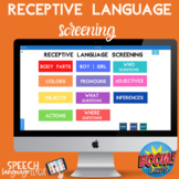 Receptive Language Screening | Assessment | Early Language