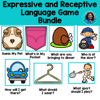 Preview of Receptive and Expressive Language Game Bundle