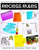 Recess Rules- Behavior Basics Program for Special Education