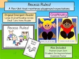 Recess Rules! Emergent Reader & Craftivity Pack