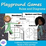 Playground Games, Recess Games - 5 Games for Outdoor Play Time