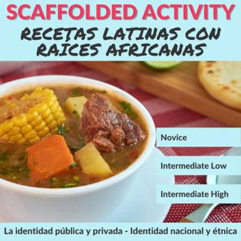 Preview of Recetas latinas con raíces africanas - Identidad pública y privada (Afro-Latino)