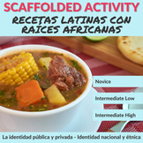 Recetas latinas con raíces africanas - Identidad pública y