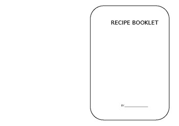 Preview of Recipe Booklet (procedures)