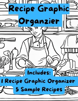 Preview of Recipe Organizer Worksheet