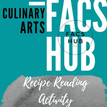Preview of Recipe Reading Activity (PDF & EASEL)