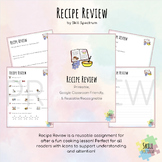 Recipe Review: Reusable Activity for a Fun Cooking Lesson 