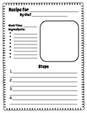 Recipe Template with Steps and Picture