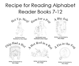 Recipe for Reading Alphabet Readers Worksheets Books 7-12