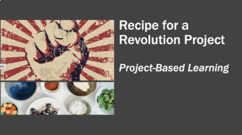 Preview of Recipe for a Revolution Project-AP World Unit 4