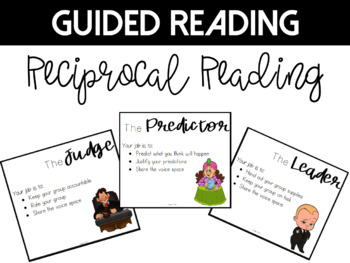Reciprocal Reading Role Cards by Learning With Miss Dennis | TpT
