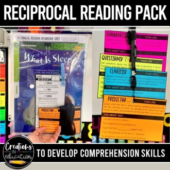 Preview of Reciprocal Reading Super 6 Comprehension Activities
