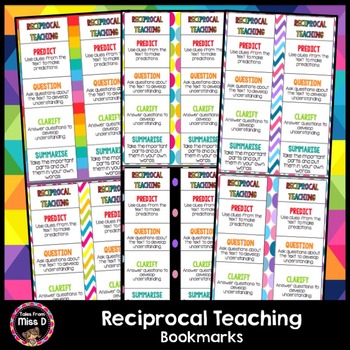 Preview of Reciprocal Teaching Bookmarks