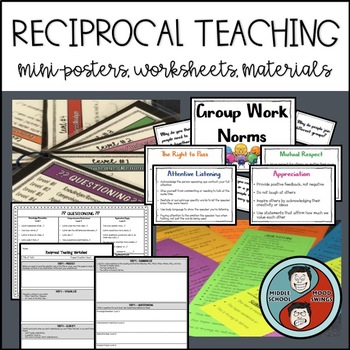 Preview of Reciprocal Teaching Inclusion Reading Strategies Bundle