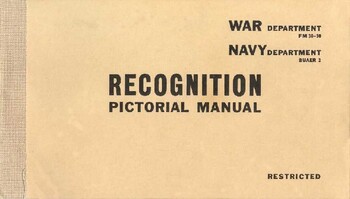 Preview of Recognition pictorial manual War & Navy department apr1943 rev. apr1946