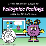 Recognize Feelings Counselor Lesson - Little Monsters, Ear