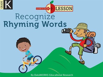 Preview of Recognize Rhyming Words