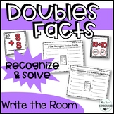 Recognize & Solve Doubles Facts- Write the Room