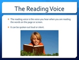 Recognize the Three Reading Voices
