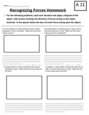 Recognizing Forces Homework Assignment