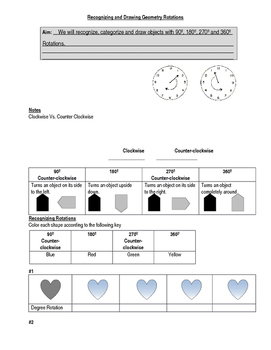 Preview of Recognizing Geometry Rotations